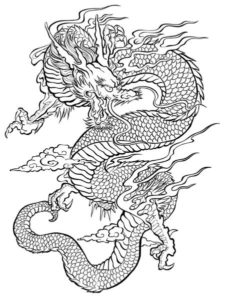 mythical dragon dragon coloring pages for adults